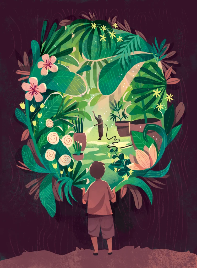 Reader's Digest – « The Hole in the Fence » — Chaaya Prabhat