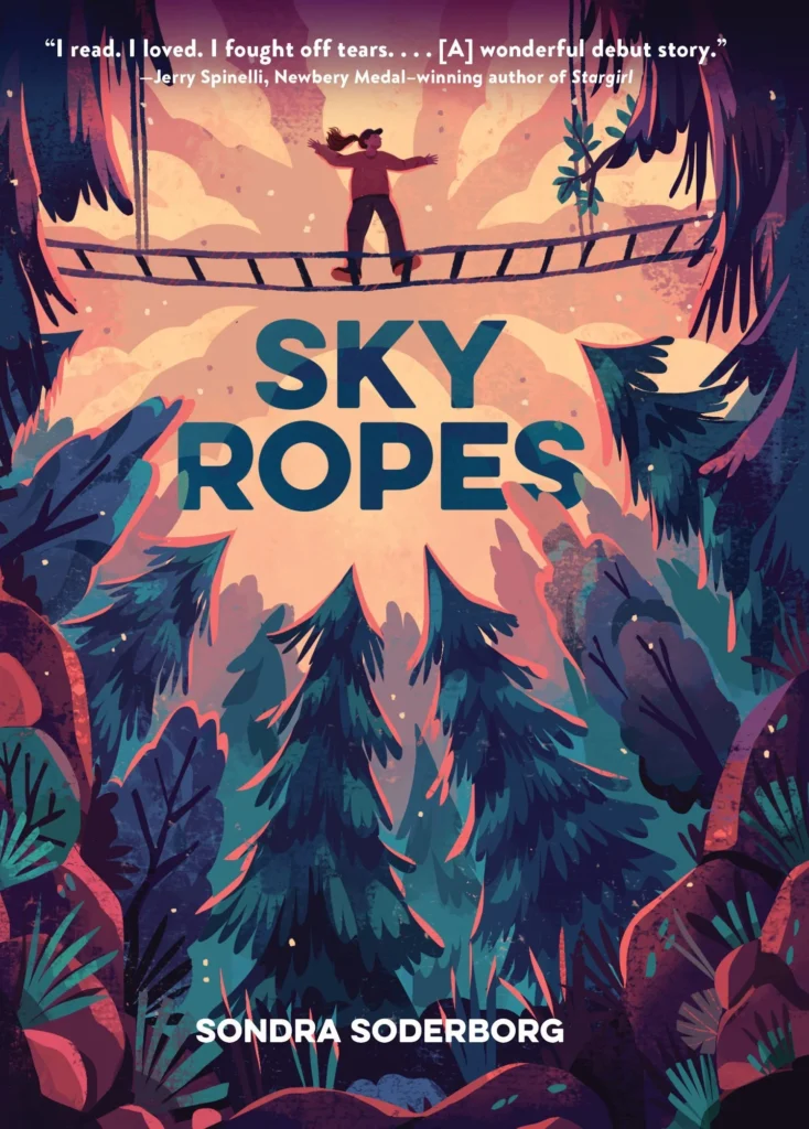 Sky Ropes – jaquette (Chronicle Books) — Chaaya Prabhat