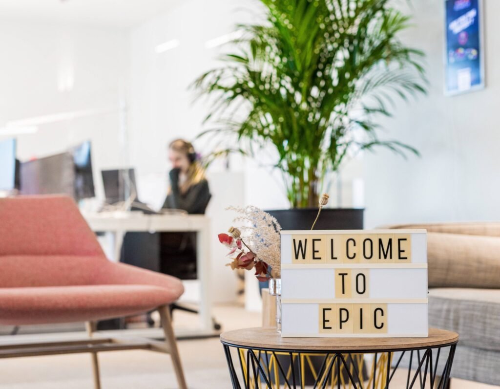 Entrée des bureaux EPIC à Liège — EPIC Agency