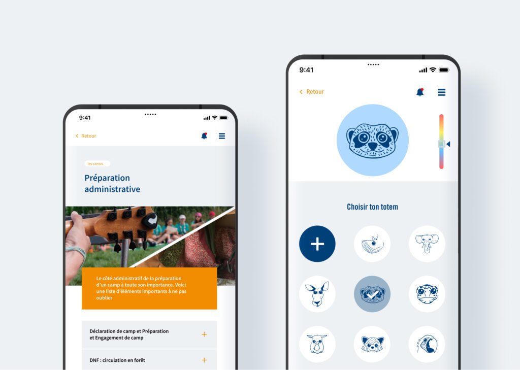 Les Guides – application MyGuides — EPIC Agency