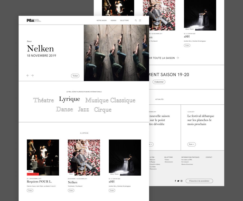 PBA Charleroi – page d’accueil — EPIC Agency