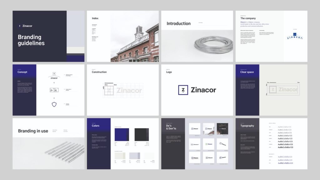 Zinacor – charte graphique — EPIC Agency