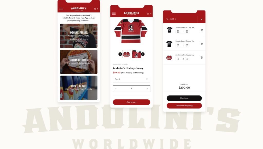 Andolini's Worldwide – cart — The Forefathers Group