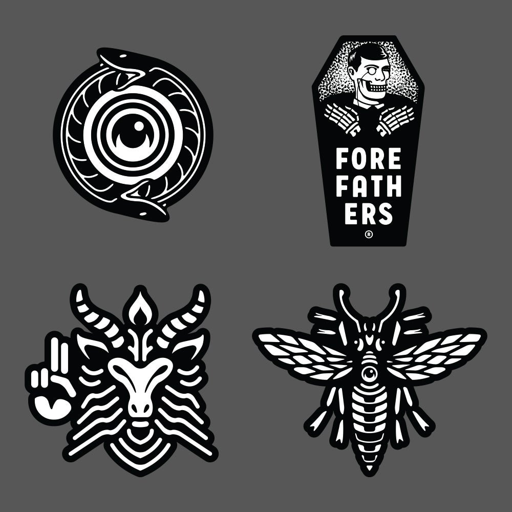 Blackened - Sticker Pack — The Forefathers Group