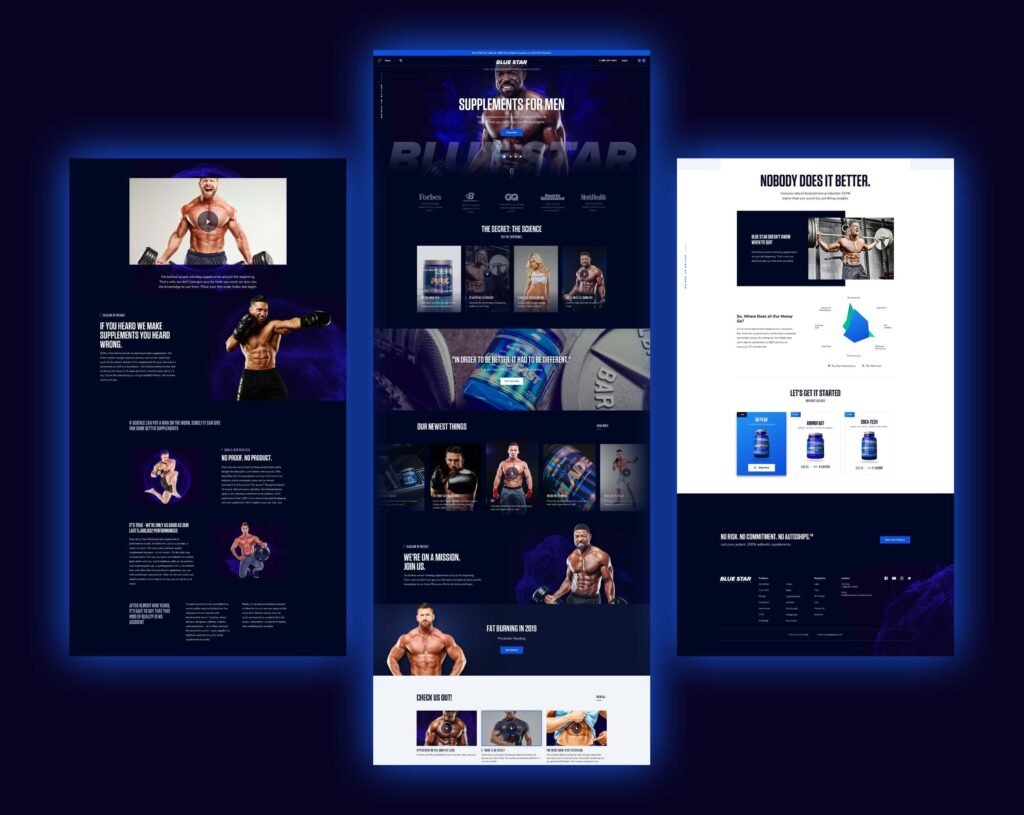 Blue Star Nutraceuticals – website — The Forefathers Group