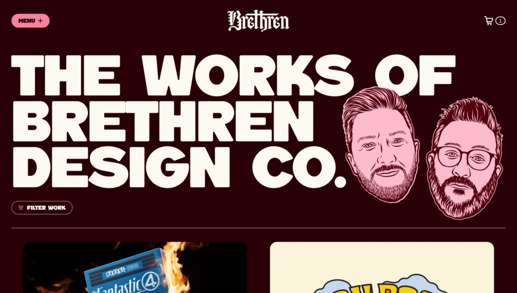 Brethren Design Co – website showcase — The Forefathers Group