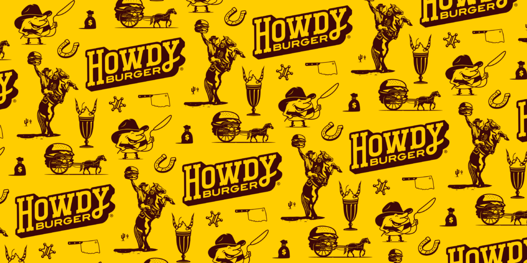 Howdy Burger – pattern — The Forefathers Group