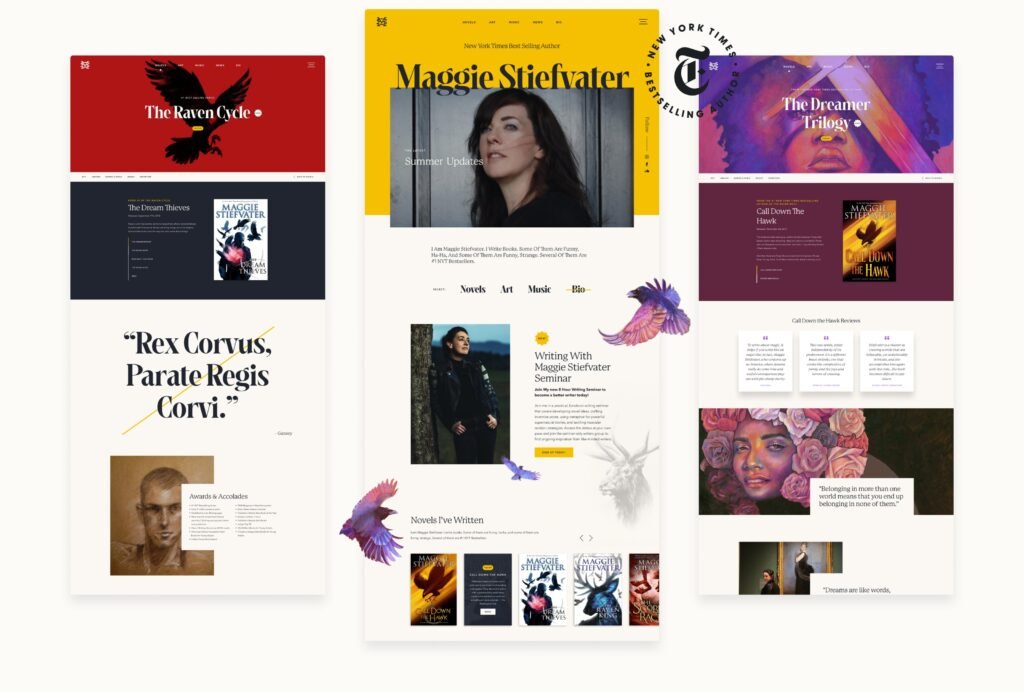 Maggie Stiefvater – website pages — The Forefathers Group