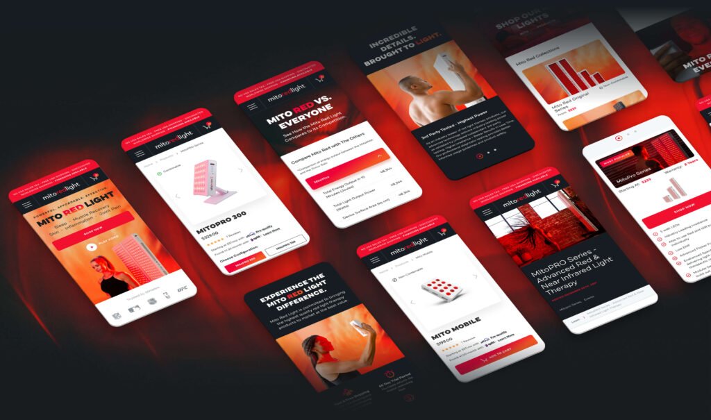 Mito Red Light – mobile screens — The Forefathers Group