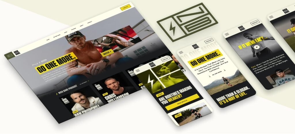 Nick Bare – website screens — The Forefathers Group