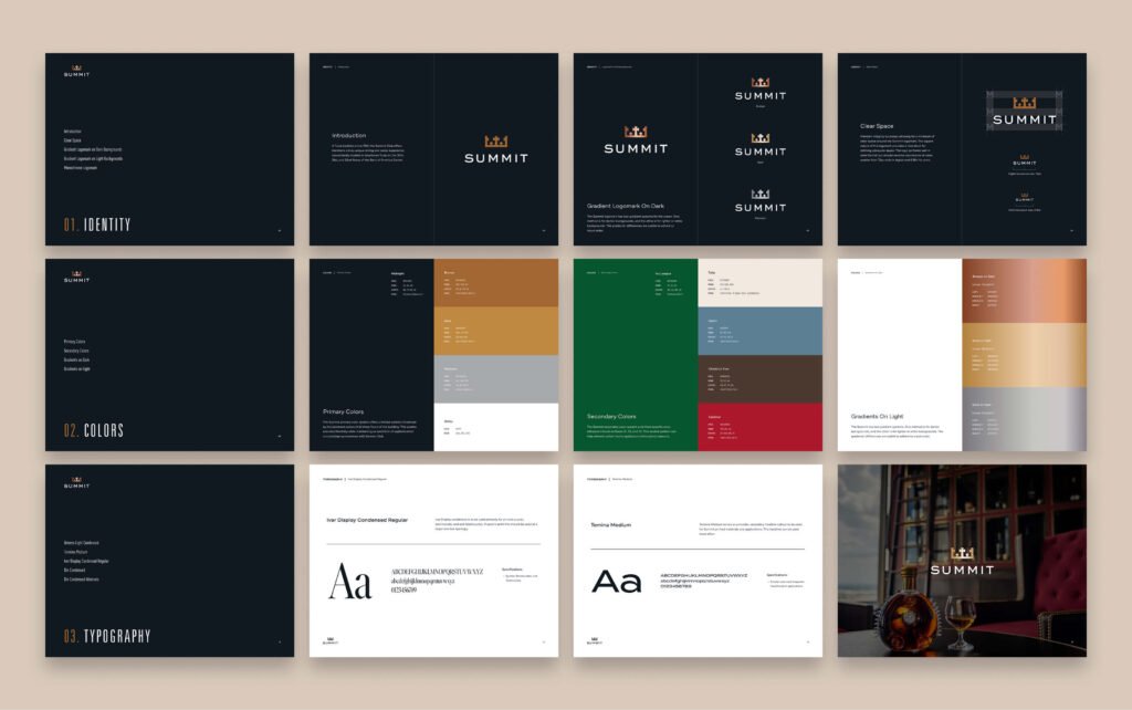 The Summit Club – brand identity system — The Forefathers Group