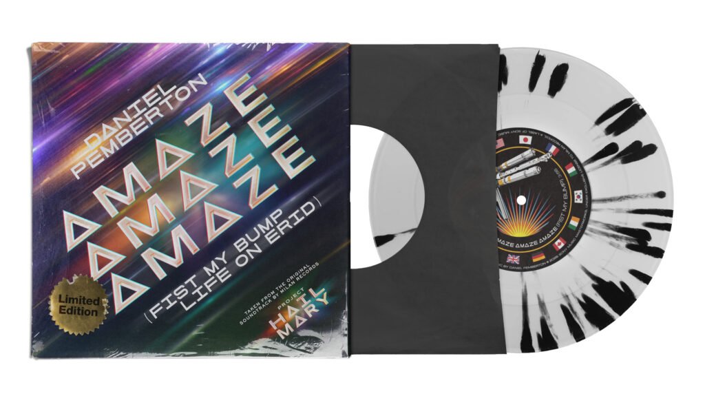 Project Hail Mary – 7" single mockup — HQ Covers