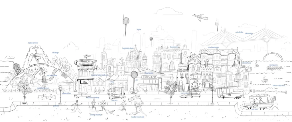 Chase – croquis annoté — Kirk Wallace