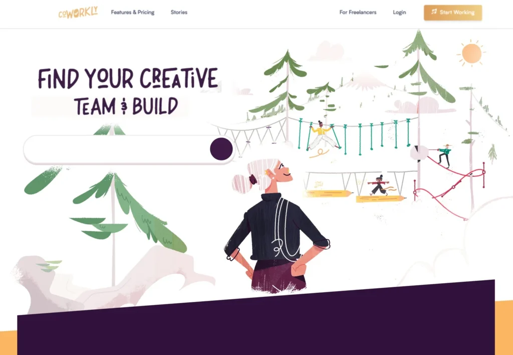 Coworkly – image héro — Kirk Wallace