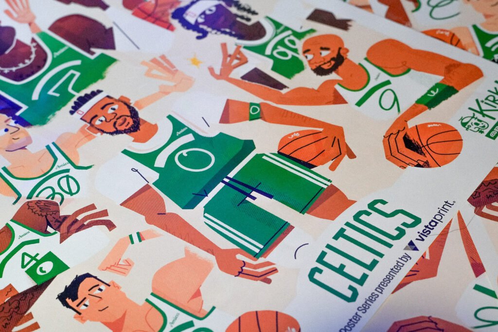Résidence d'artiste des Celtics — Kirk Wallace