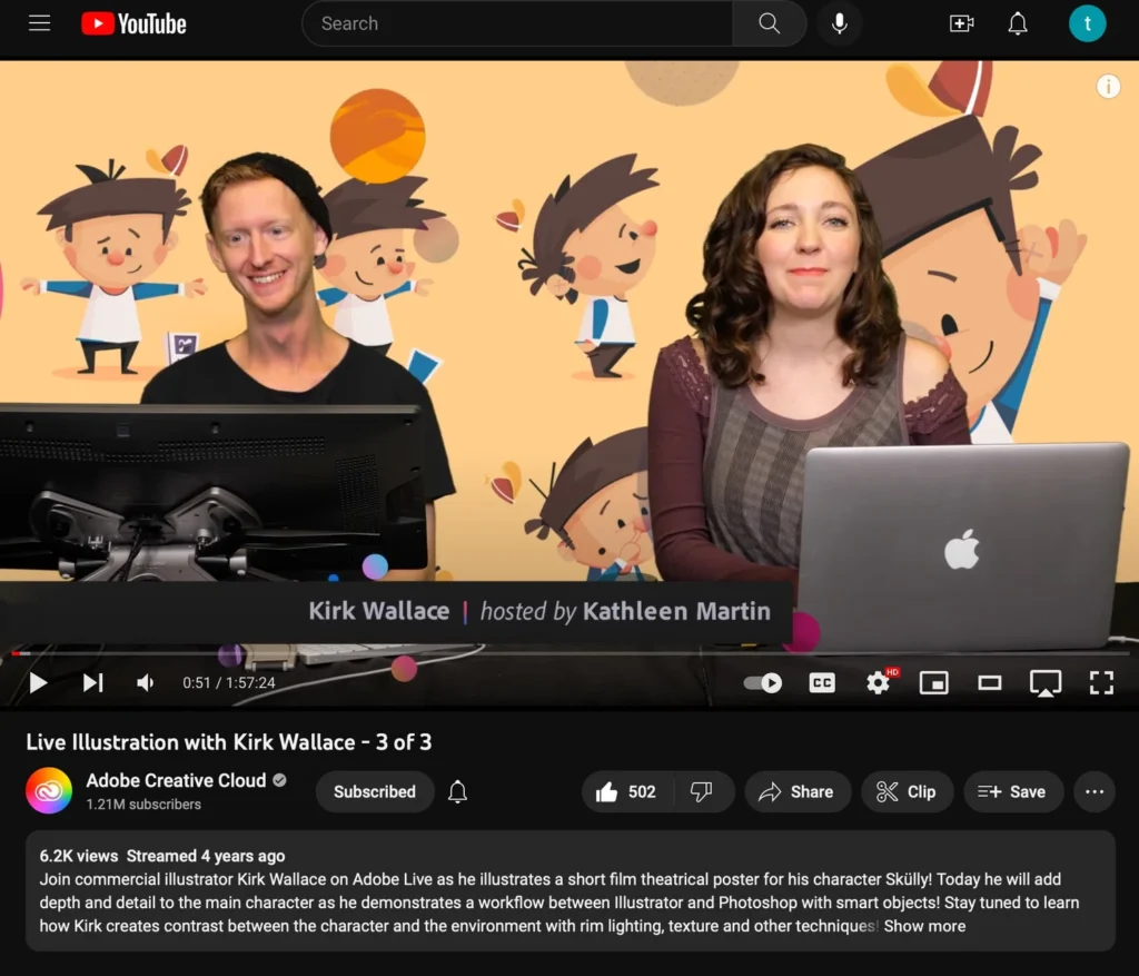 Stream Adobe Live — Kirk Wallace