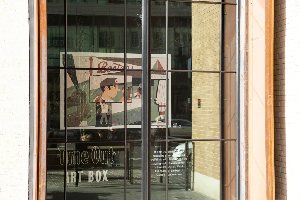 Time Out Market Boston – fresque animée — Kirk Wallace