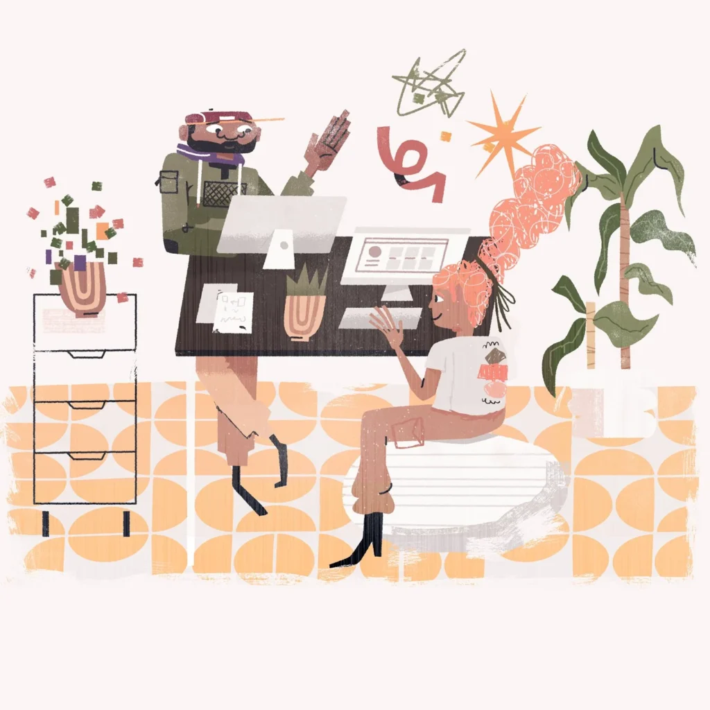 Wagepoint – illustration de marque — Kirk Wallace
