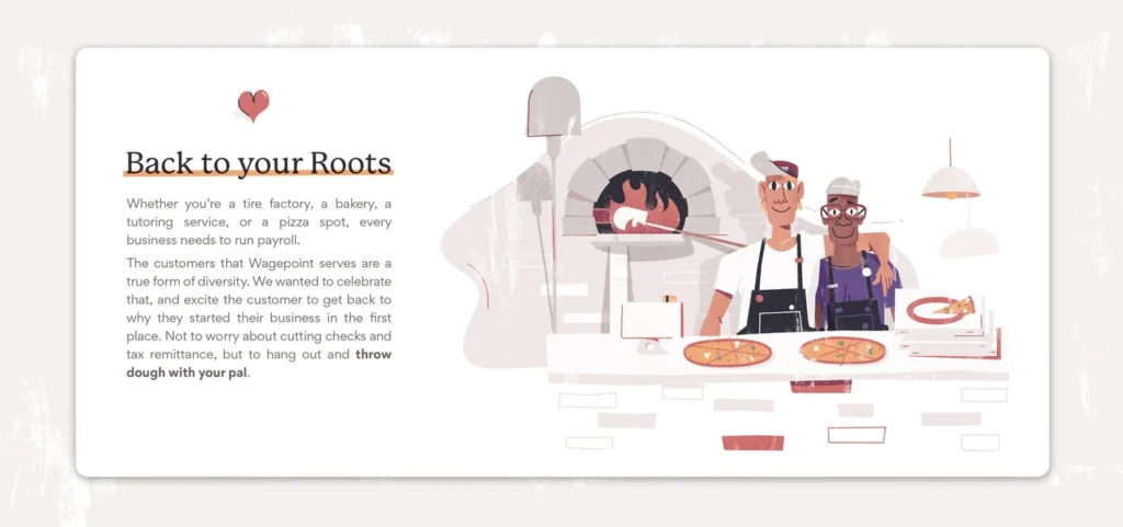 Wagepoint – les pizzaïolos — Kirk Wallace
