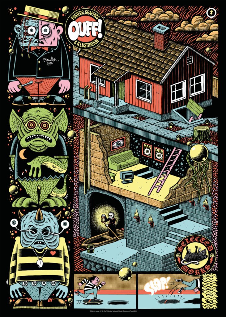 Affiche du livre « Ouff! Mander Selected Works » — Martin Ander