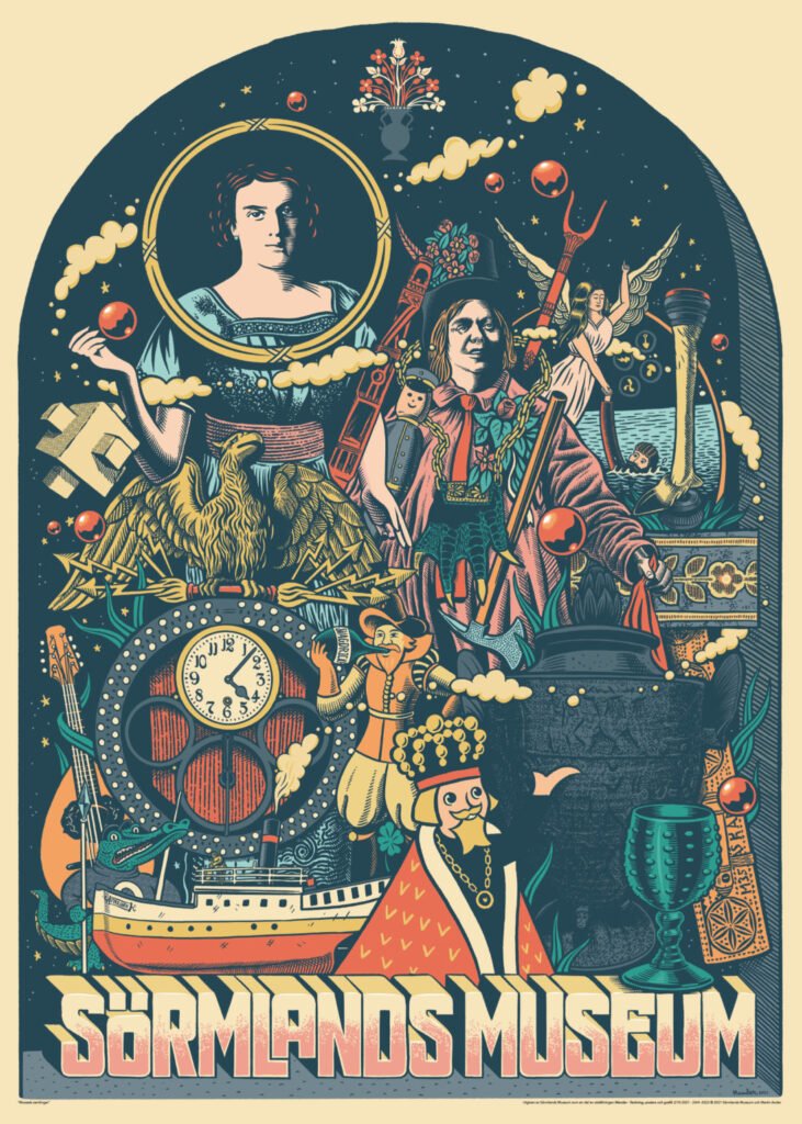 Affiche Sörmlands museum — Martin Ander