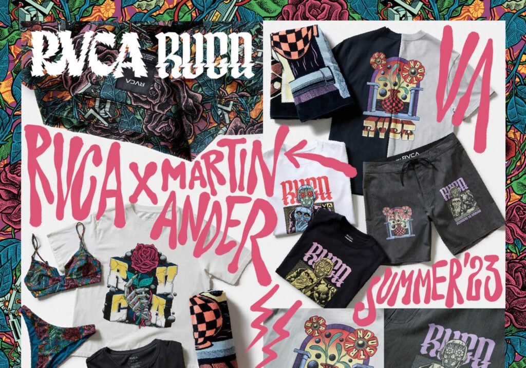 Collection RVCA × Martin Ander – été 2023 — Martin Ander