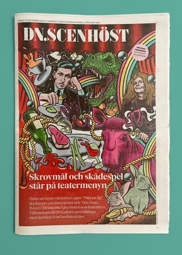 Couverture du supplément DN Scenhöst — Martin Ander