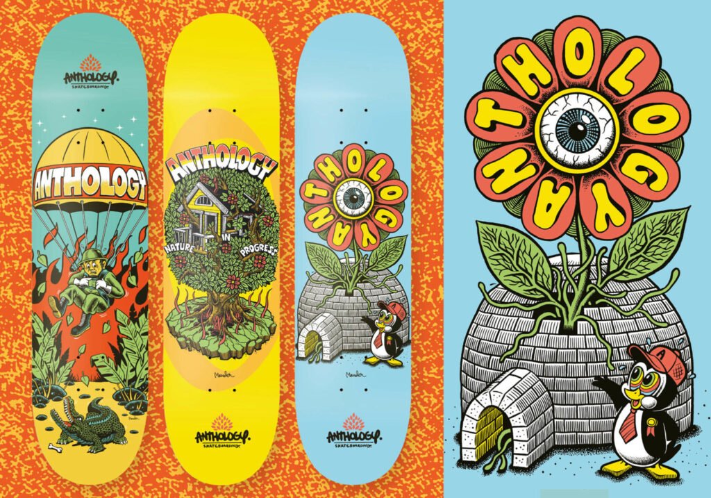 Planches Anthology Skateboards — Martin Ander