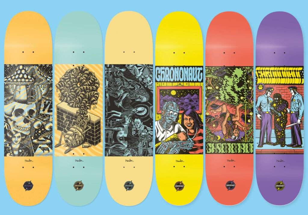 Planches Chrononaut Skateboards 2019 — Martin Ander
