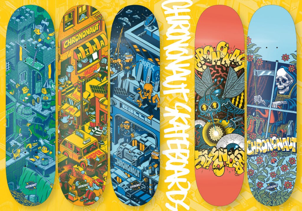 Planches Chrononaut Skateboards 2024 — Martin Ander