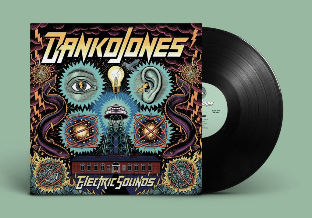Pochette Danko Jones – Electric Sounds — Martin Ander