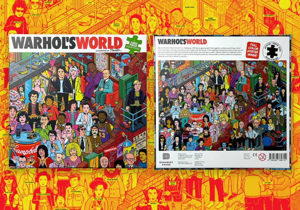 Puzzle « Warhol's World » (Dokument Press) — Martin Ander