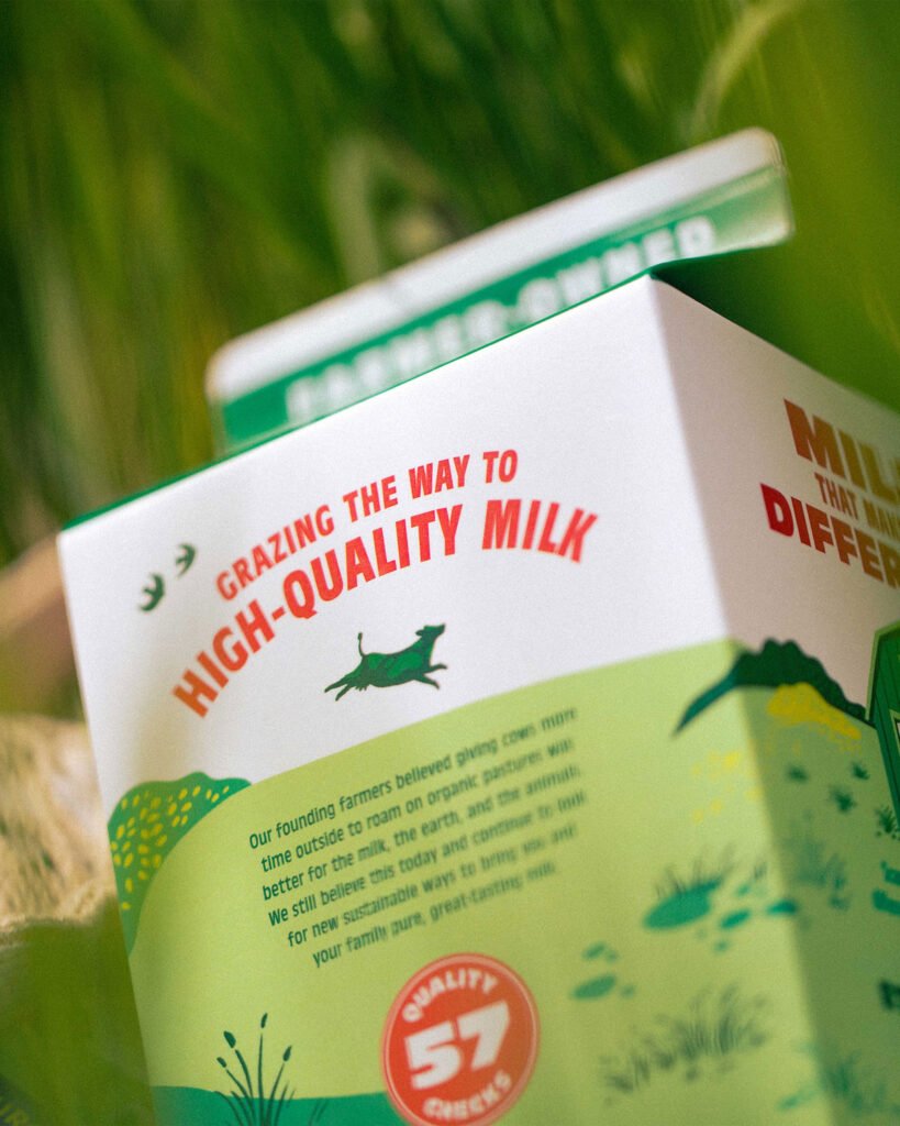 Organic Valley — gamme illustrée — Moxie Sozo