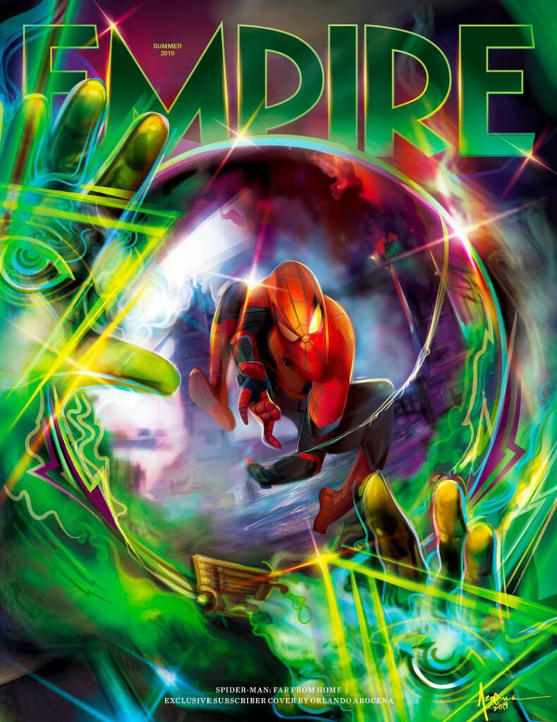 Couverture Empire – Spider-Man — Orlando Arocena