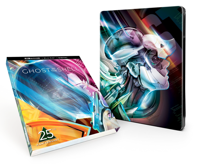ghost in the shell – steelbook 25e anniversaire Ghost in the Shell SteelBook — Orlando Arocena