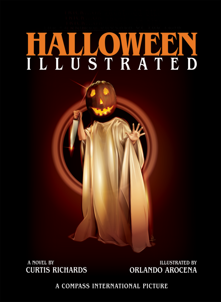 Halloween Illustrated – couverture — Orlando Arocena