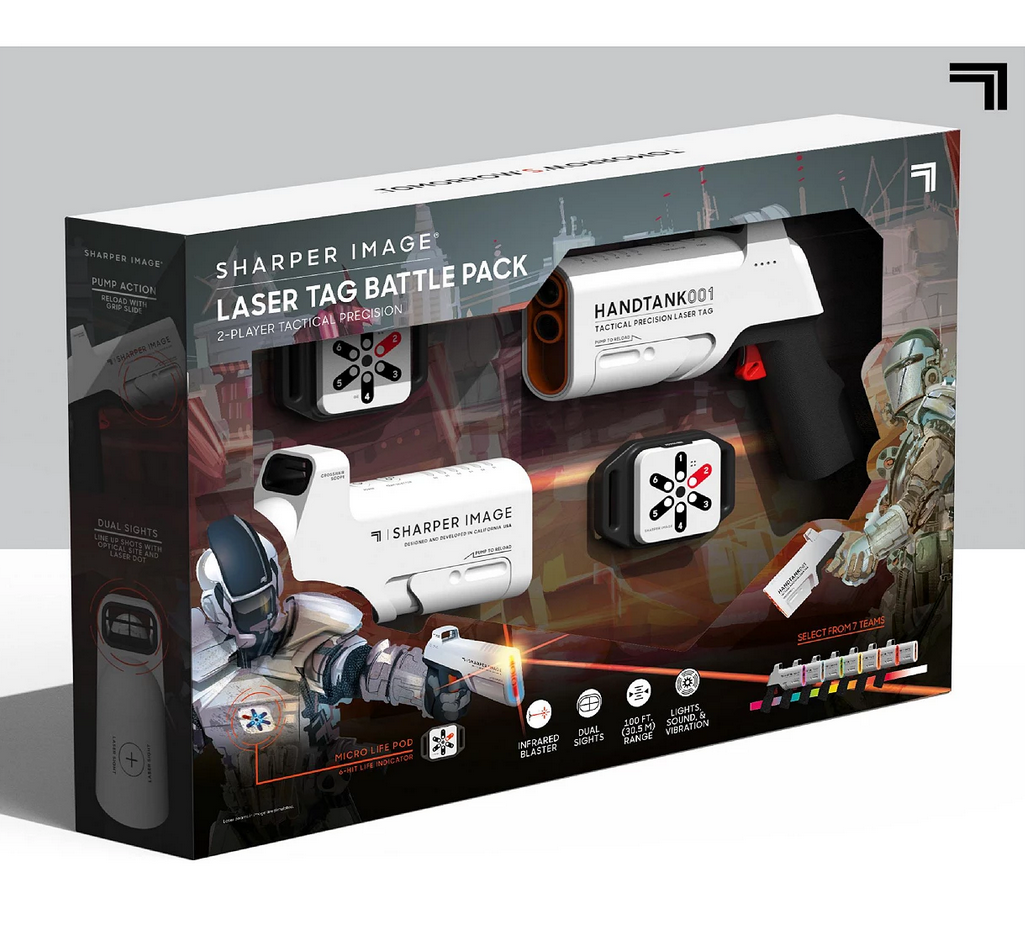 Laser tag – Sharper Image — Orlando Arocena