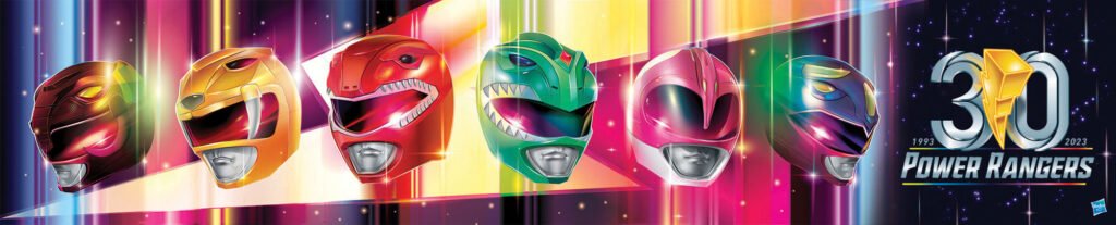 Power Rangers – 30e anniversaire (bannière) — Orlando Arocena