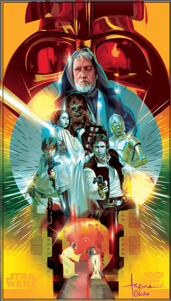Star Wars 49e anniversaire – Vector Freestyle — Orlando Arocena
