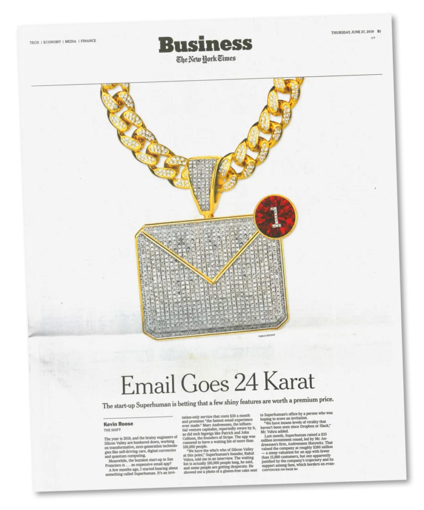 New York Times – e-mail à 30 $ par mois — Pablo Rochat