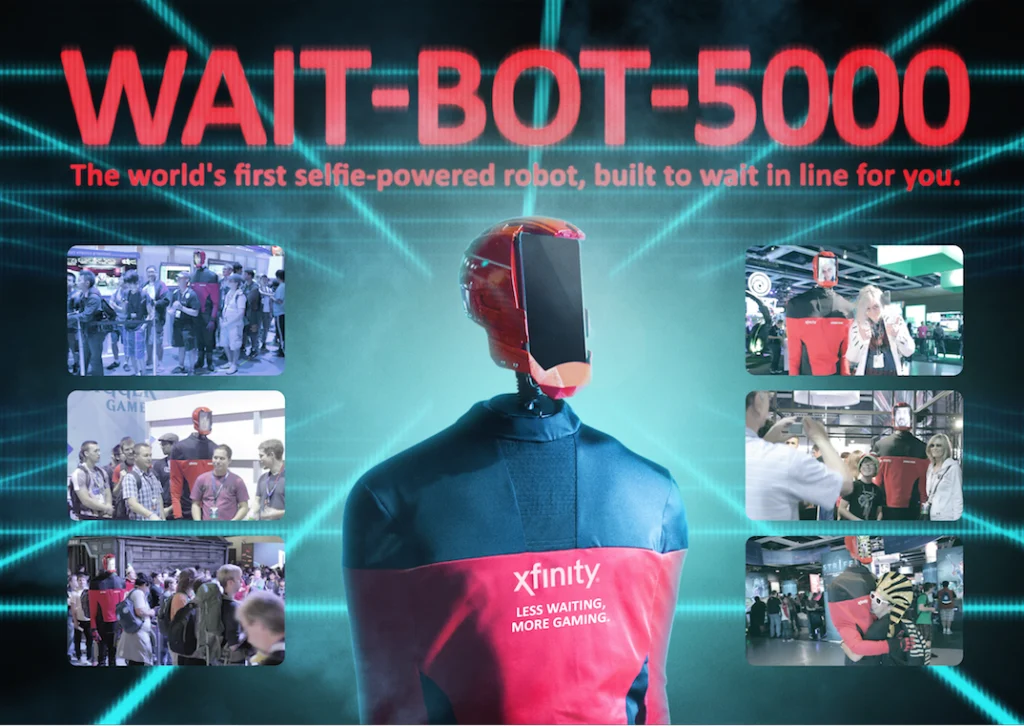 XFINITY Wait Bot 5000 — Pablo Rochat