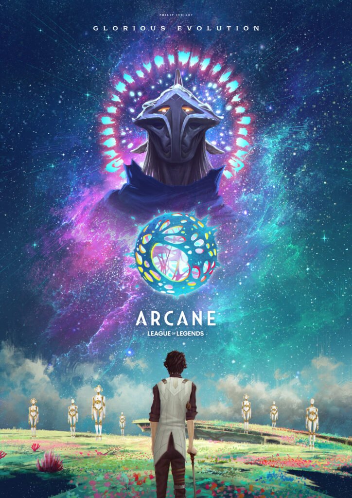 Arcane — Glorious Evolution (fan art) — Philip Sue