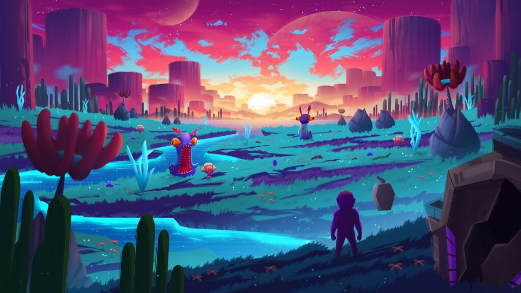 Crashlands 2 — hero artwork — Philip Sue