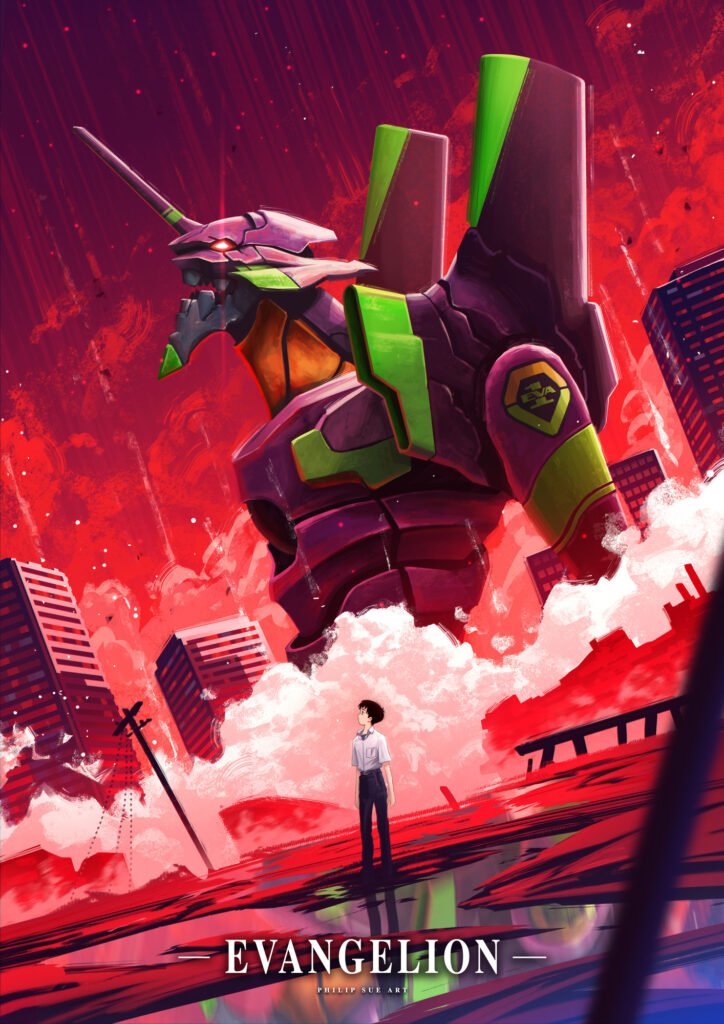 Evangelion (fan art) — Philip Sue