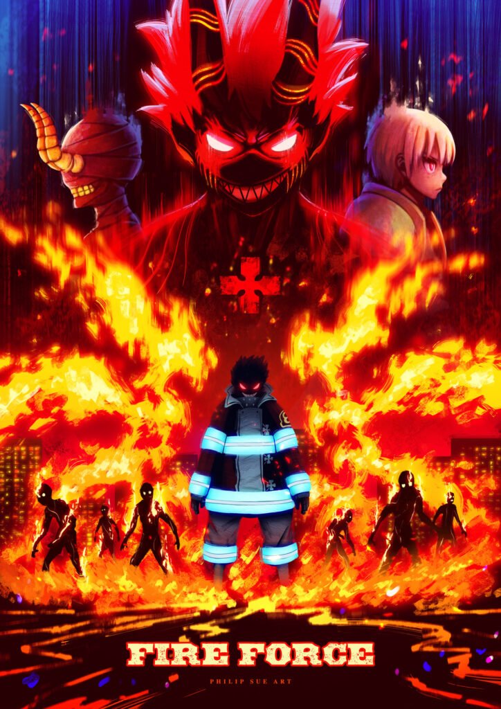 Fire Force (fan art) — Philip Sue