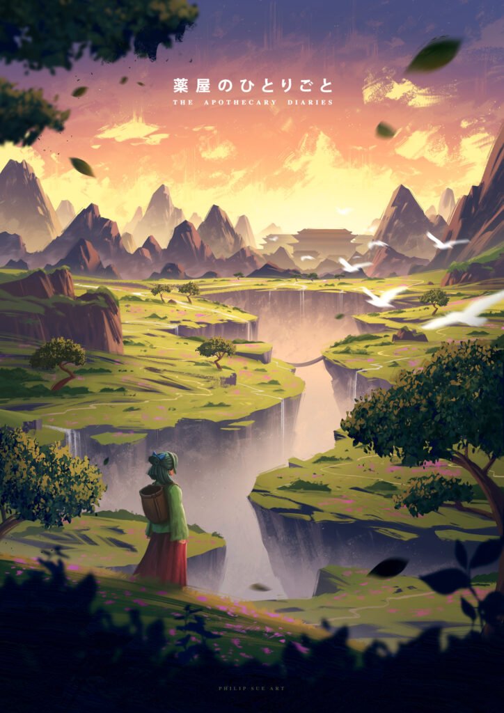 Les Carnets de l'apothicaire (fan art) — Philip Sue