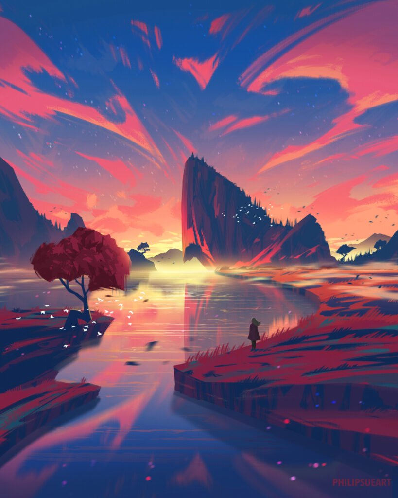 Sunset Burst — Philip Sue