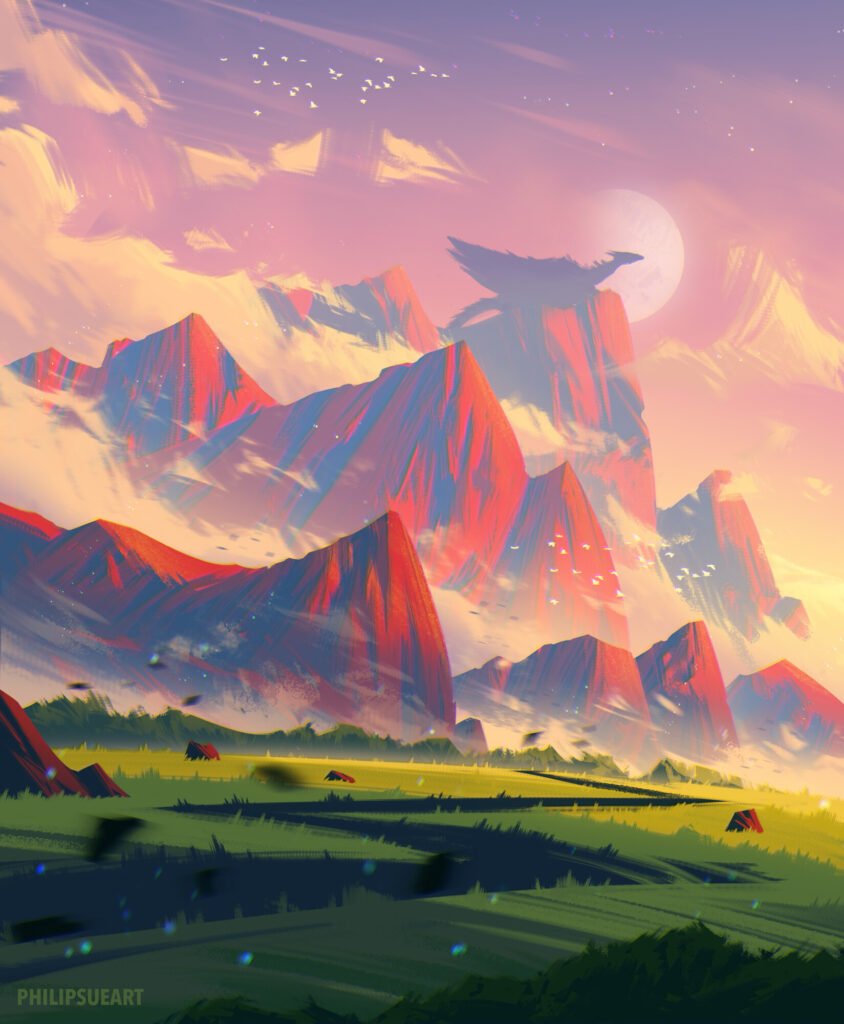 Sunset Dive — Philip Sue