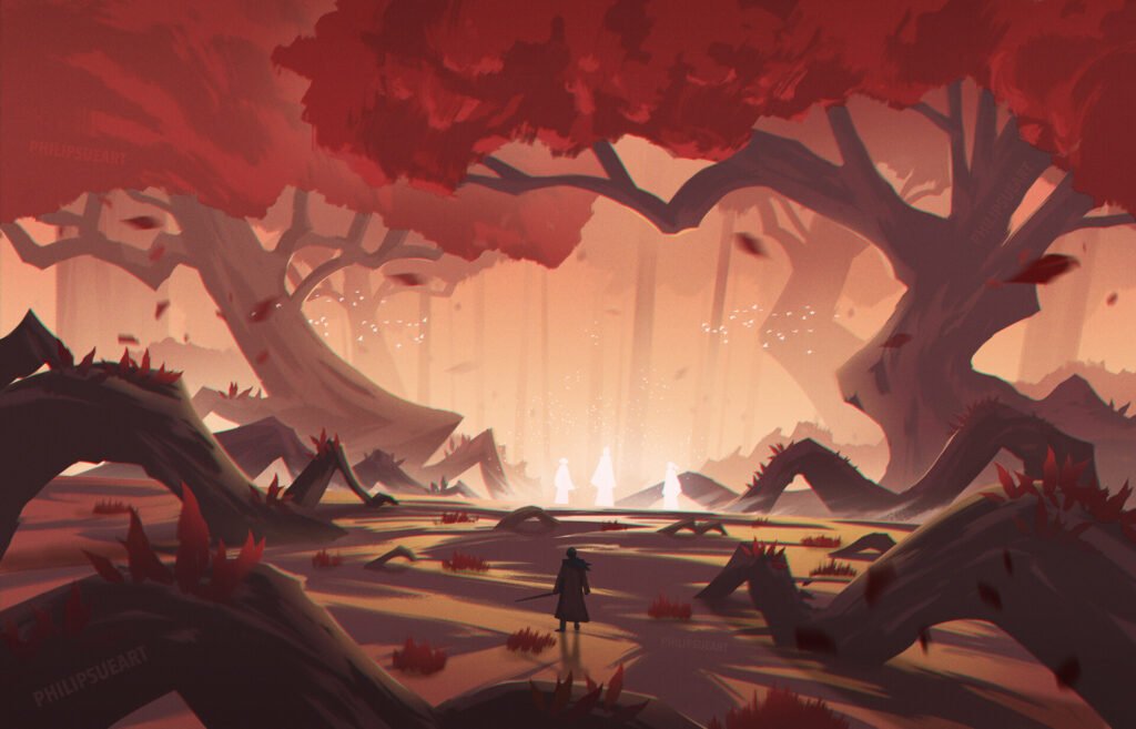 Witches of the Autumn Forest — Philip Sue