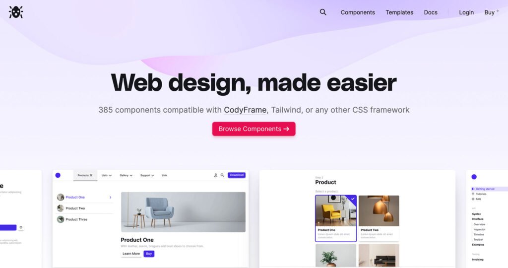 CodyHouse v4 — nouvelle page d'accueil — Sebastiano Guerriero
